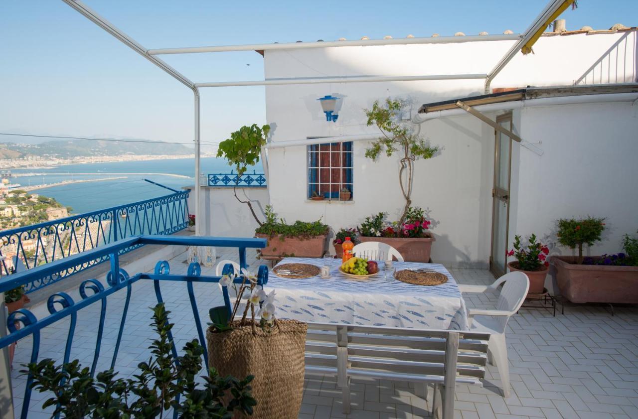 Amalfi Coast Sea View Villa Vietri Kültér fotó